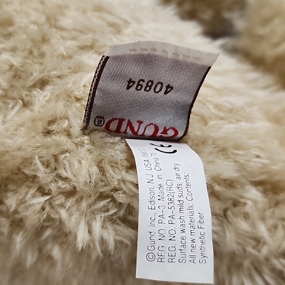 Vintage Gund Courageous In Christ Religious Lion Plush Stuffed Animal NWT - Picture 10 of 11